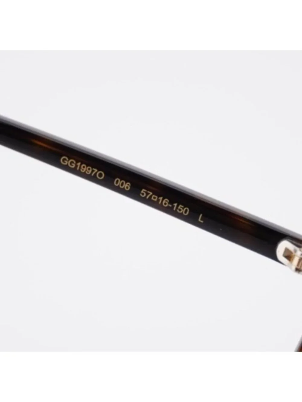 Gucci GG1997O 006 Eyeglasses Havana 57mm Rectangle Frame
